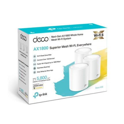 tp-link-deco-x20-ax1800-whole-home-mesh-wi-fi-6-system-up-to-1800-mbps-prime trading hub-router prices in pakistan.www.theprimetrading.com